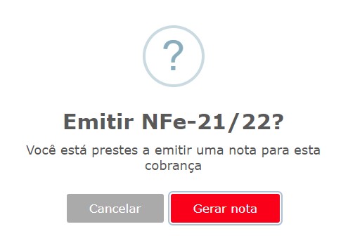 Emitir NFe-21/22