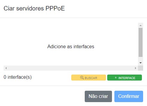 Criar servidores PPPoE para Mikrotik no ISPFY.