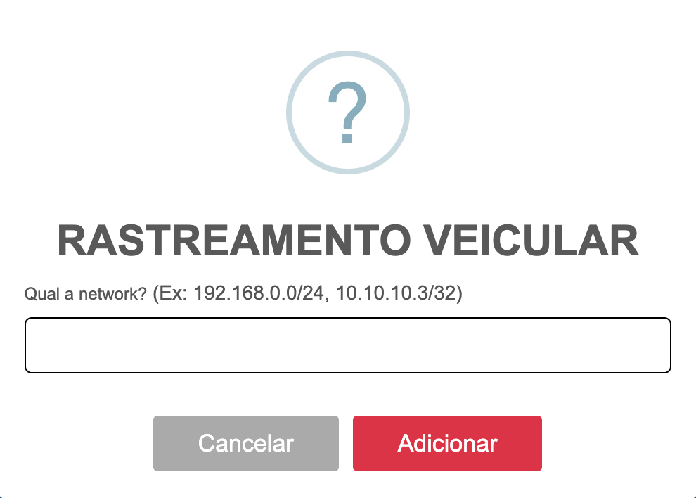 Adicionar network para rastreamento veicular no ISPFY | Sistema para provedor.