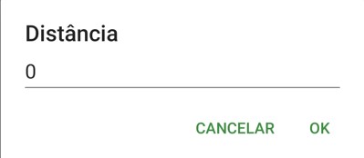 Informar distância no Traccar..