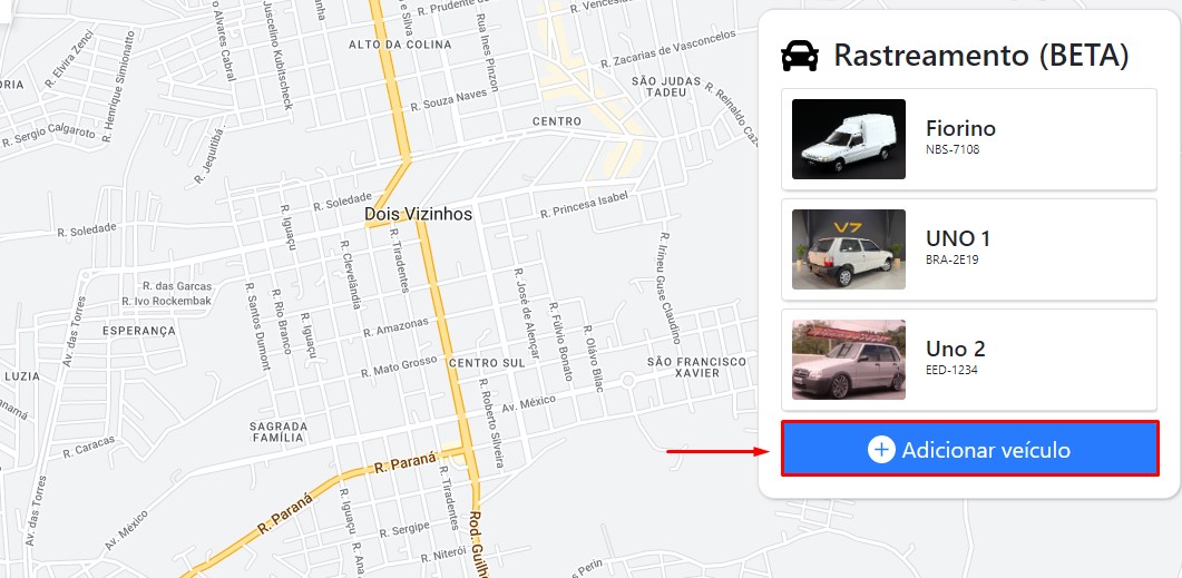 Adicionar veículo para rastreamento no ISPFY | Sistema para provedor.