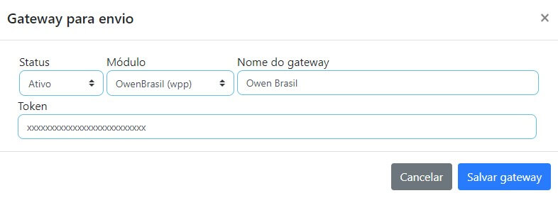 Gateway para envio