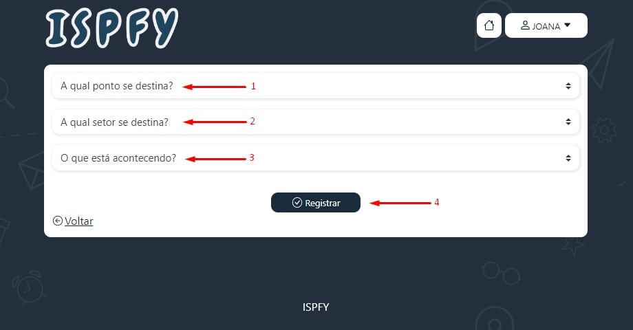 Registrar aendimento.